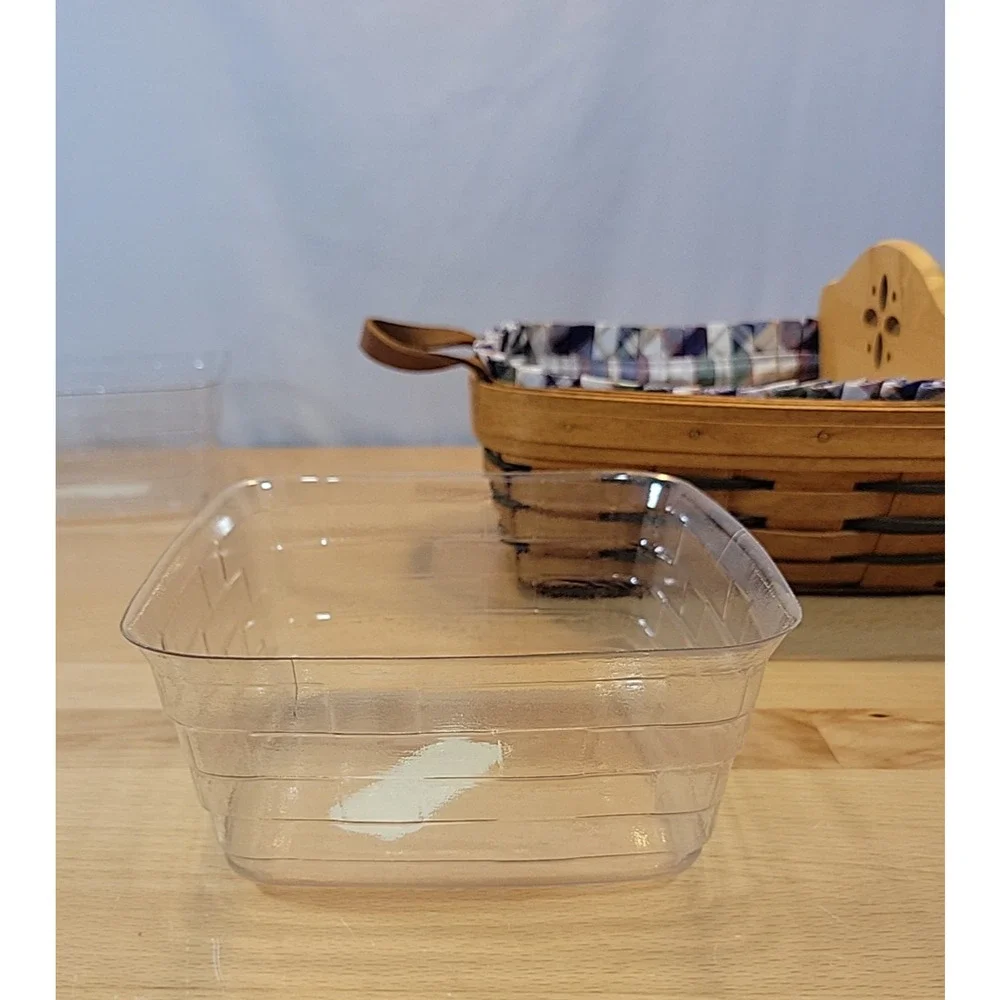 Longaberger divided basket